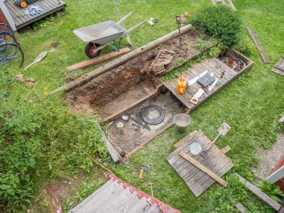 Site Excavation for Septic System